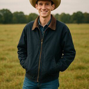 VINTAGE Cripple Creek barn chore jacket Tuff Hedeman men’s extra large